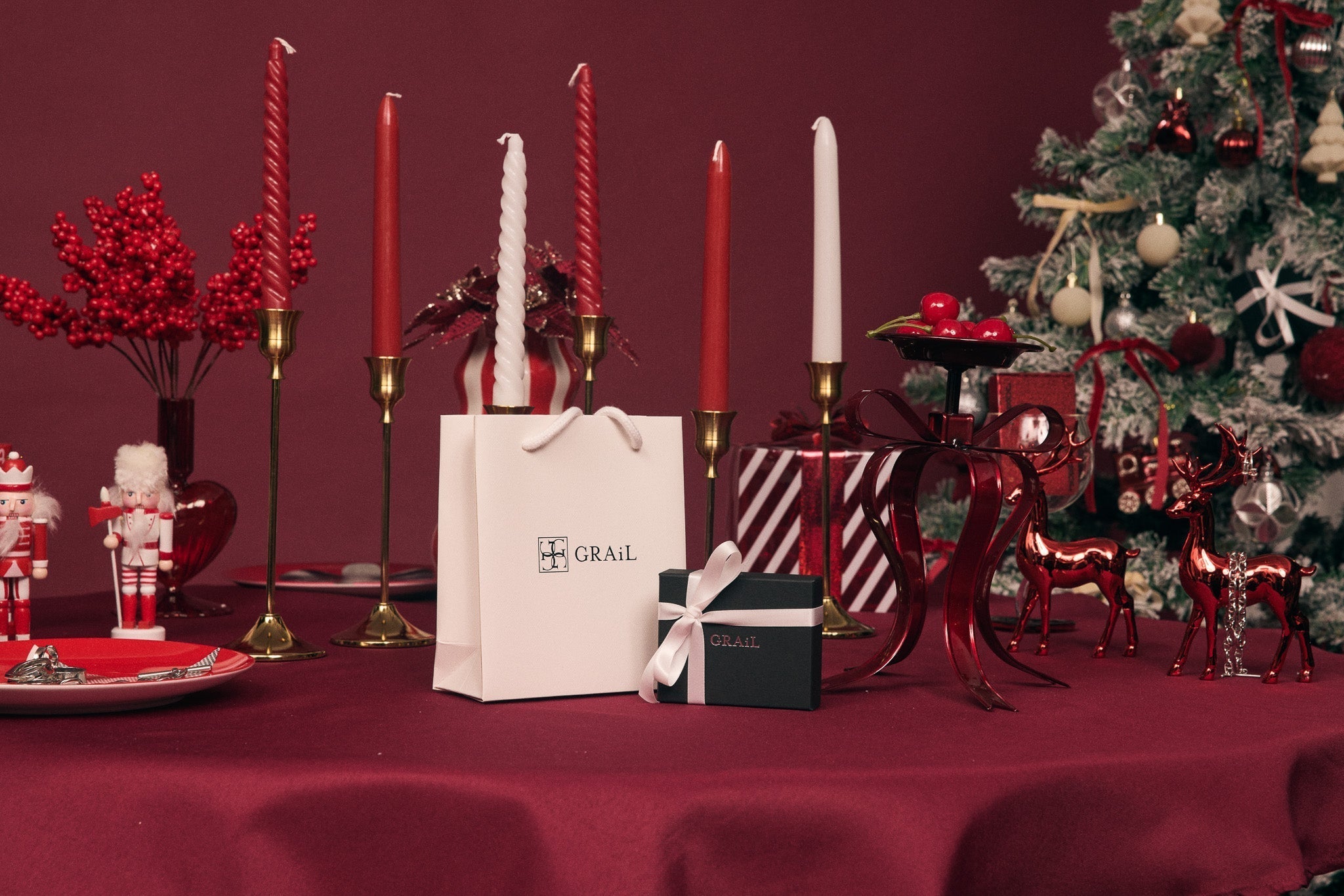 クリスマス限定ルージュセット GRAiL クリスマス限定ギフトラッピング – 無料キャンペーン