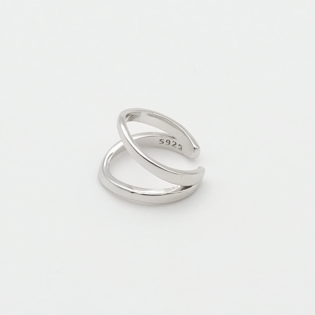 double line earrings