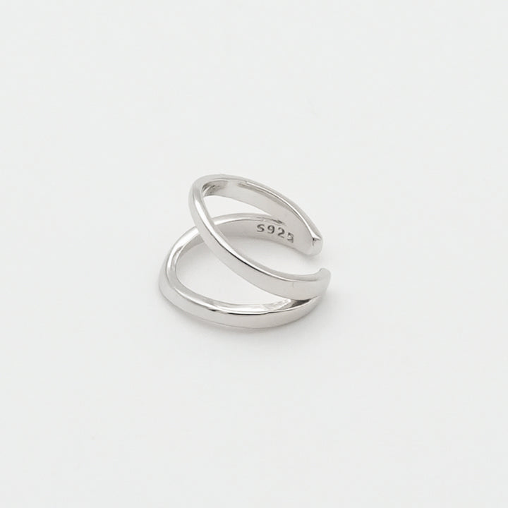 double line earrings