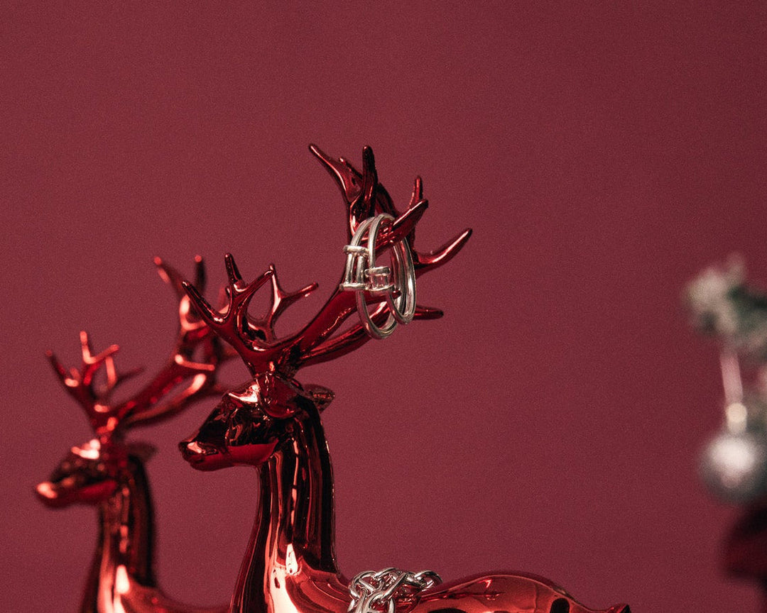 slim ring / SILVER925 – Christmas paired edition