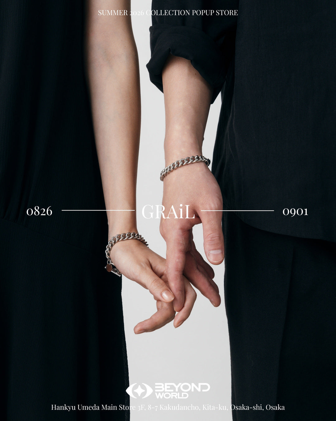 GRAiL POPUP STORE in OSAKA｜阪急うめだ本店で初開催