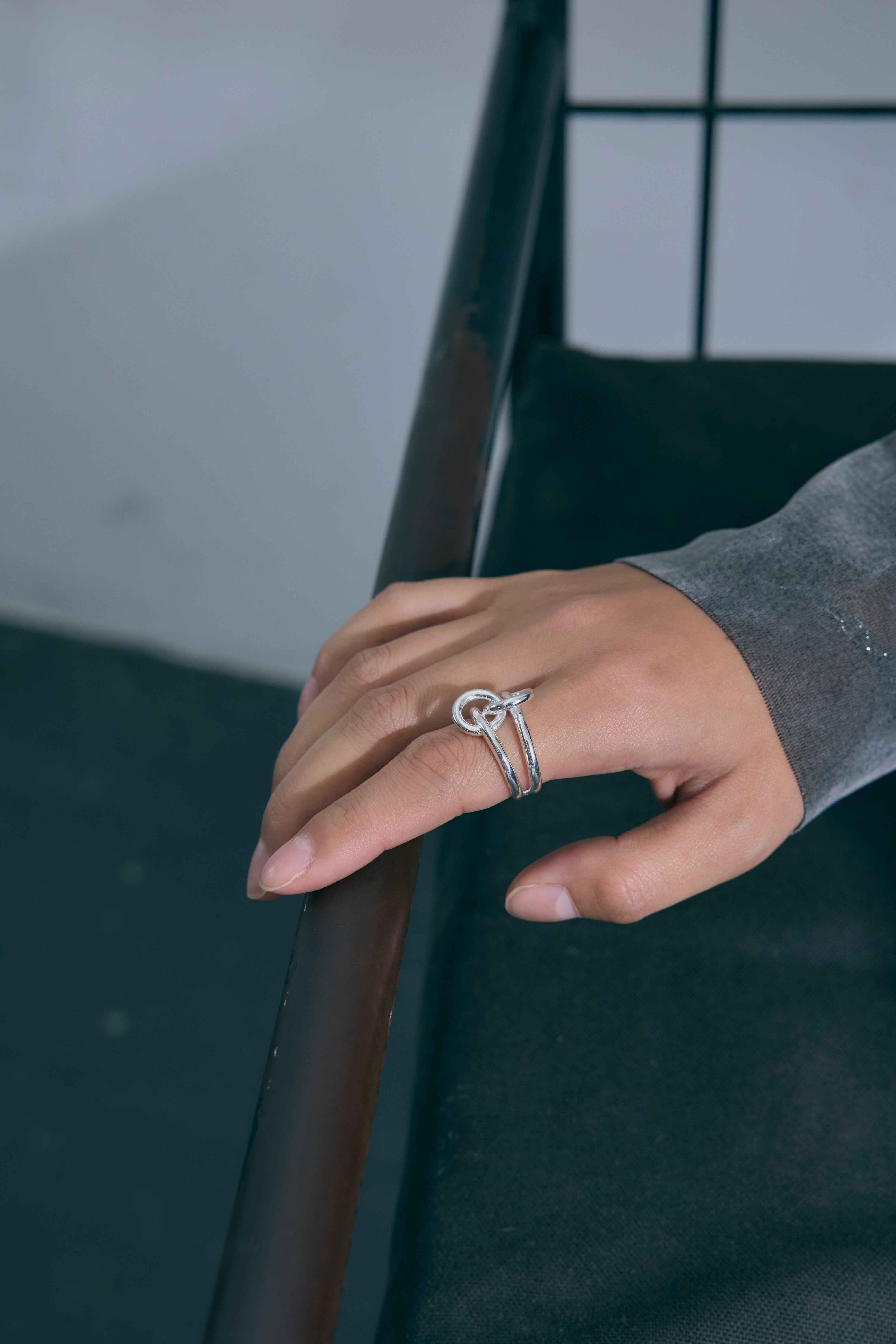 GRAIL シルバーリング 2個セット circle ring – GRAiL
