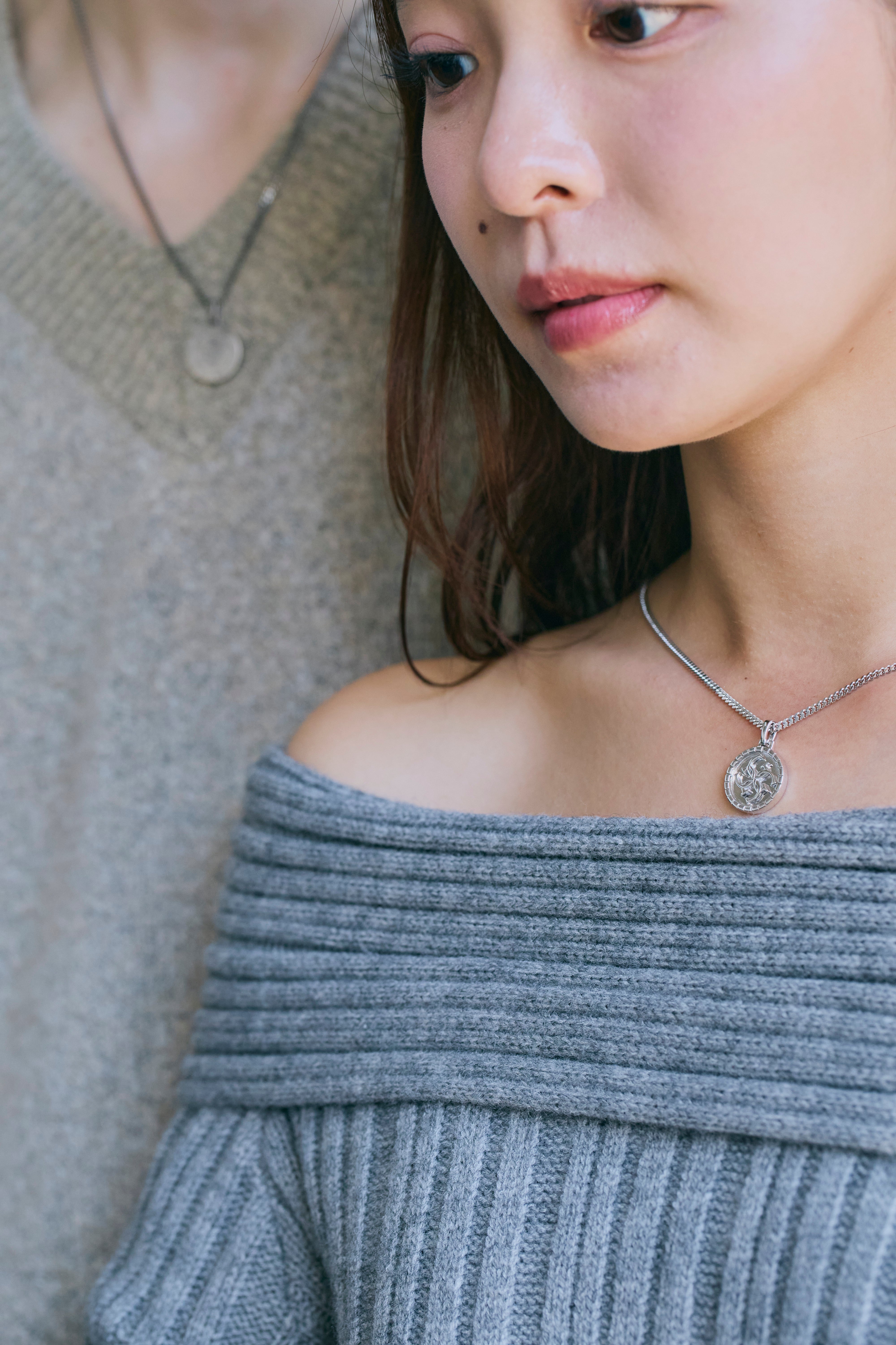 Cross Coin necklace – GRAiL