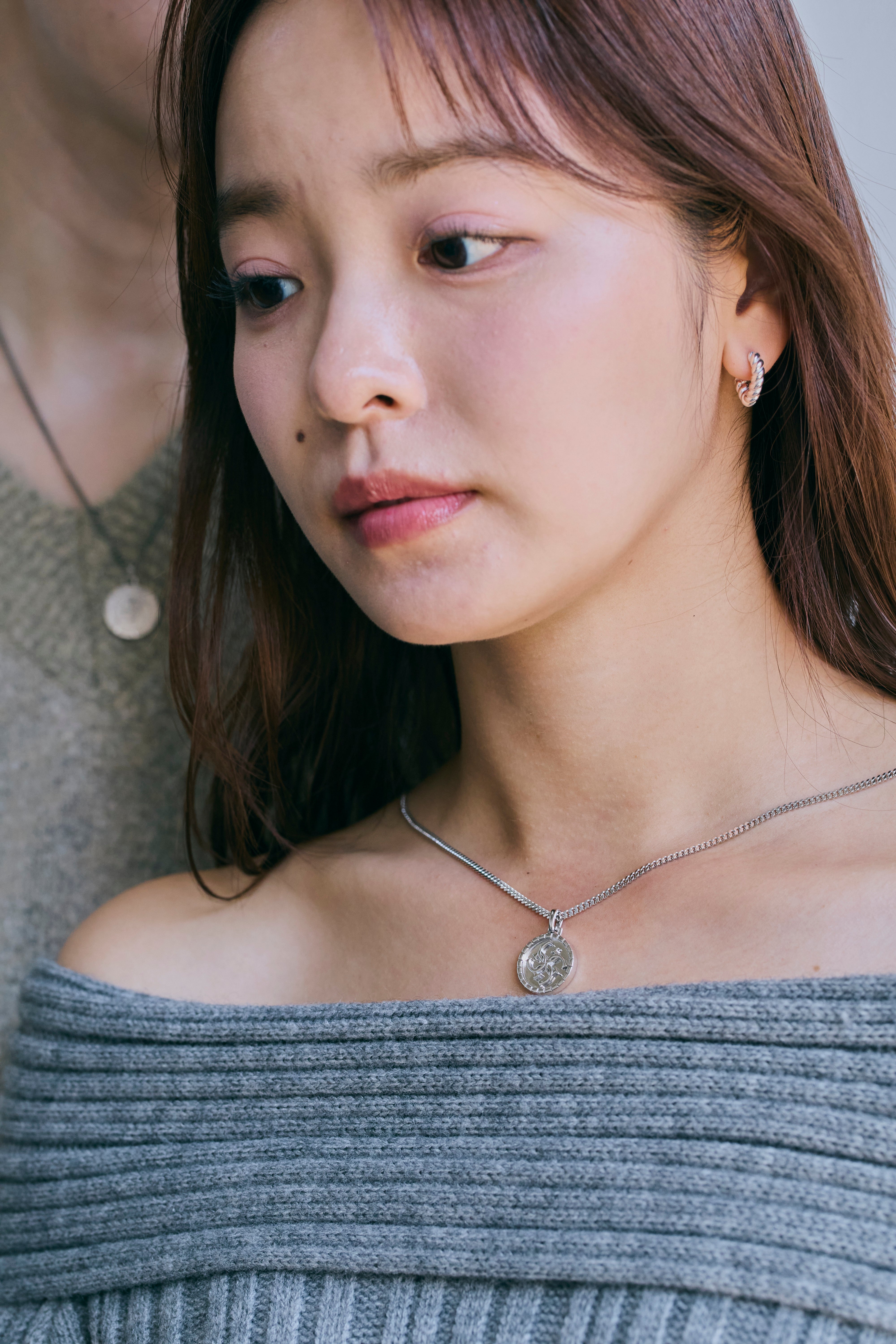 Cross Coin necklace – GRAiL