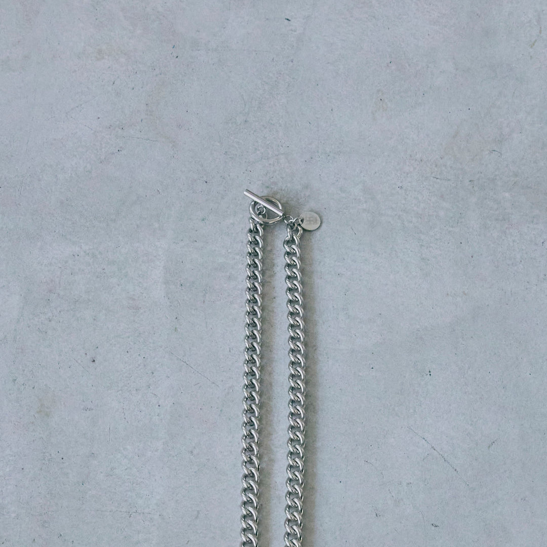 Signet Link necklace