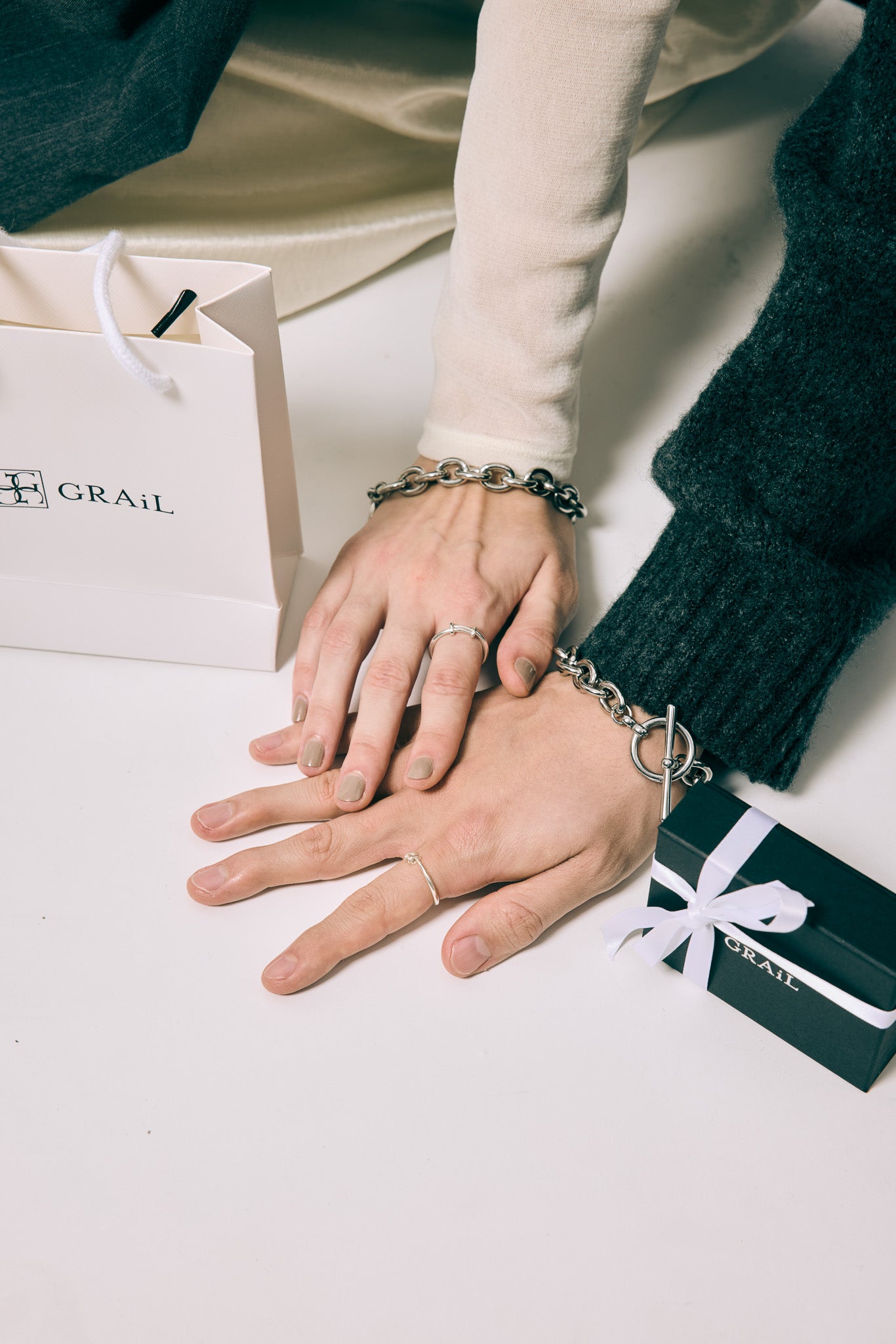 pair Item】slim ring – GRAiL