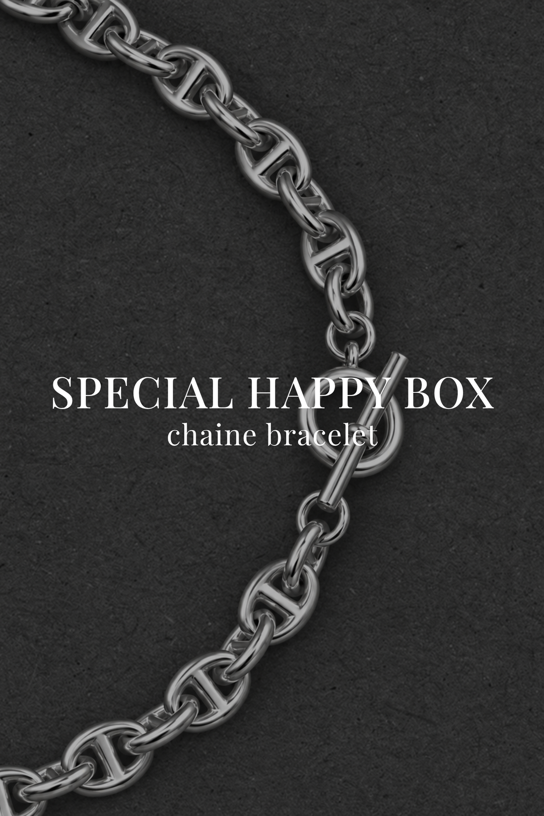 【HAPPY BOX】chaine bracelet