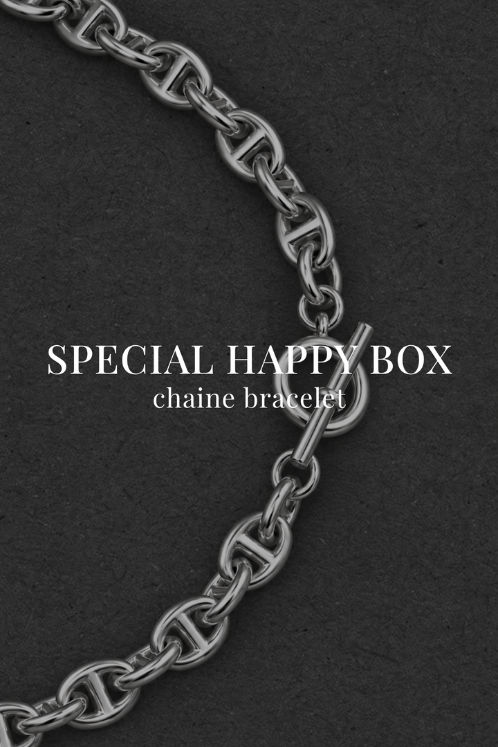 【HAPPY BOX】chaine bracelet