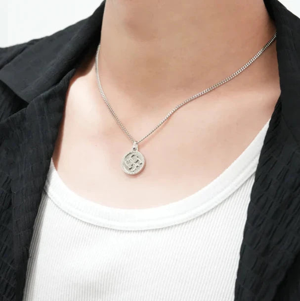 Cross Coin necklace