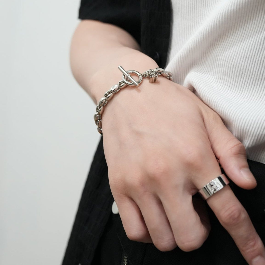 【在庫わずか】Oval Link bracelet