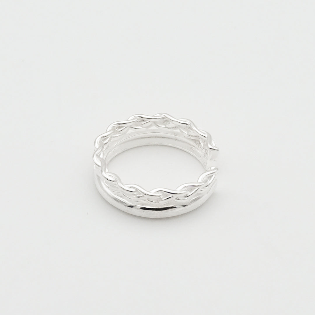 double layered ring