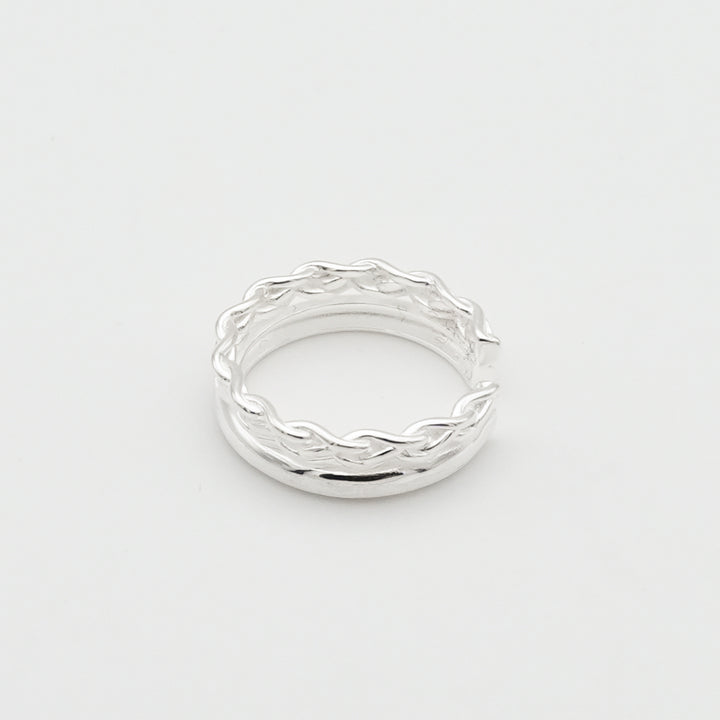 double layered ring