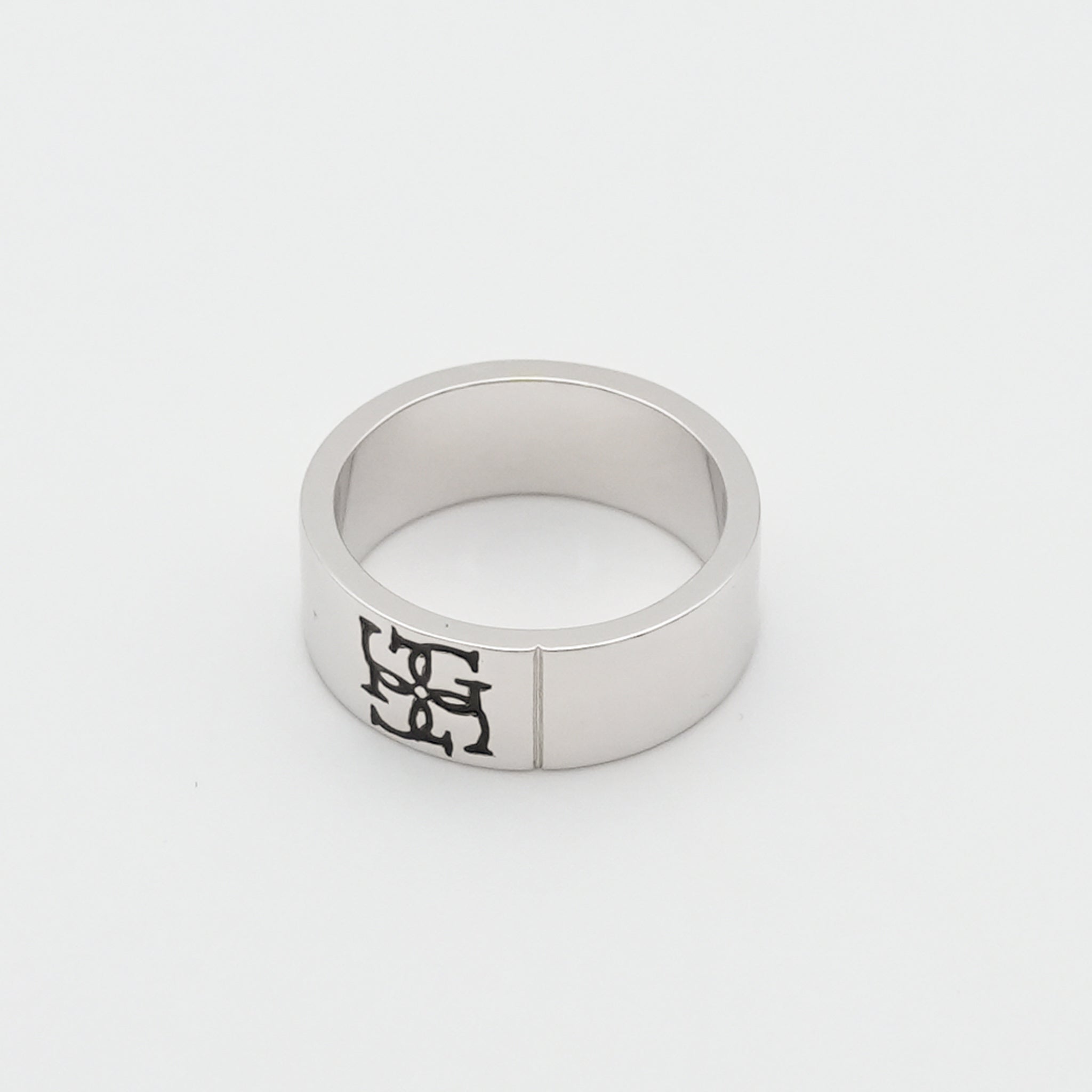 Cross logo ring［BLACK logo］ – GRAiL