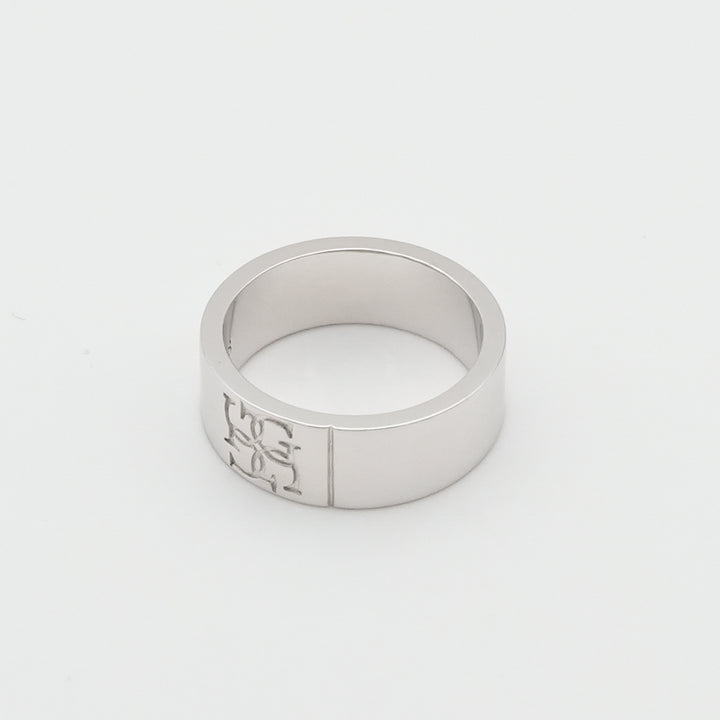 Cross logo ring 【SILVER logo】