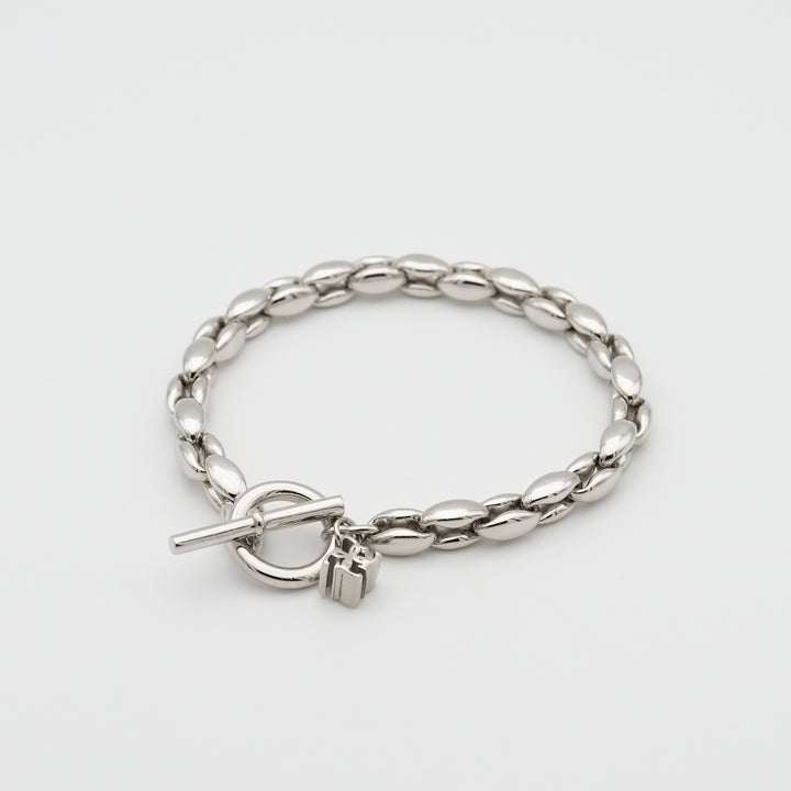 【在庫わずか】Oval Link bracelet