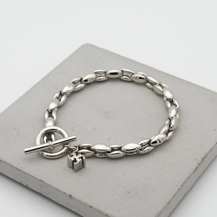 【在庫わずか】Oval Link bracelet