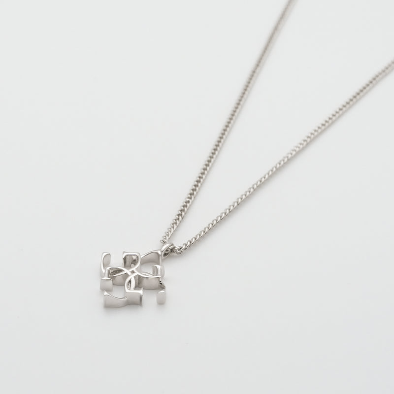 Cross logo necklace 