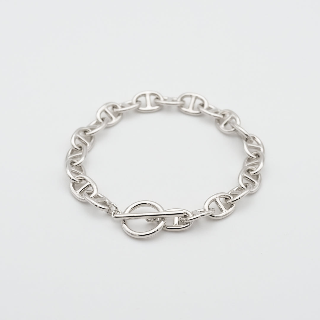 [Pair product] Chain bracelet<silver925> &amp; Lily Chaine bracelet <silver925></silver925></silver925>