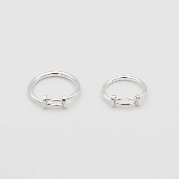 【在庫わずか】【ペア商品】slim ring 【SILVER925】