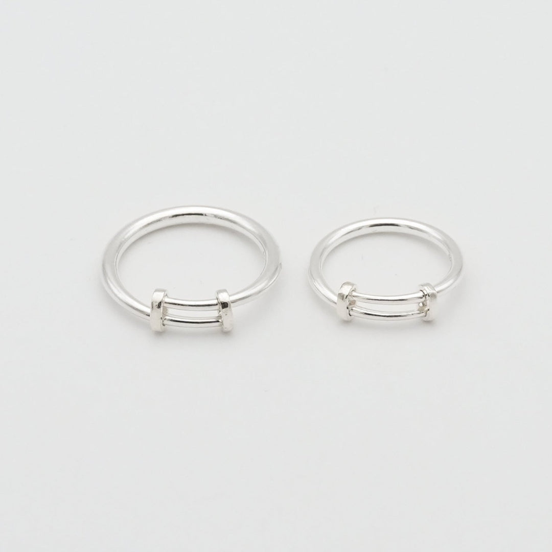 【在庫わずか】【ペア商品】slim ring 【SILVER925】