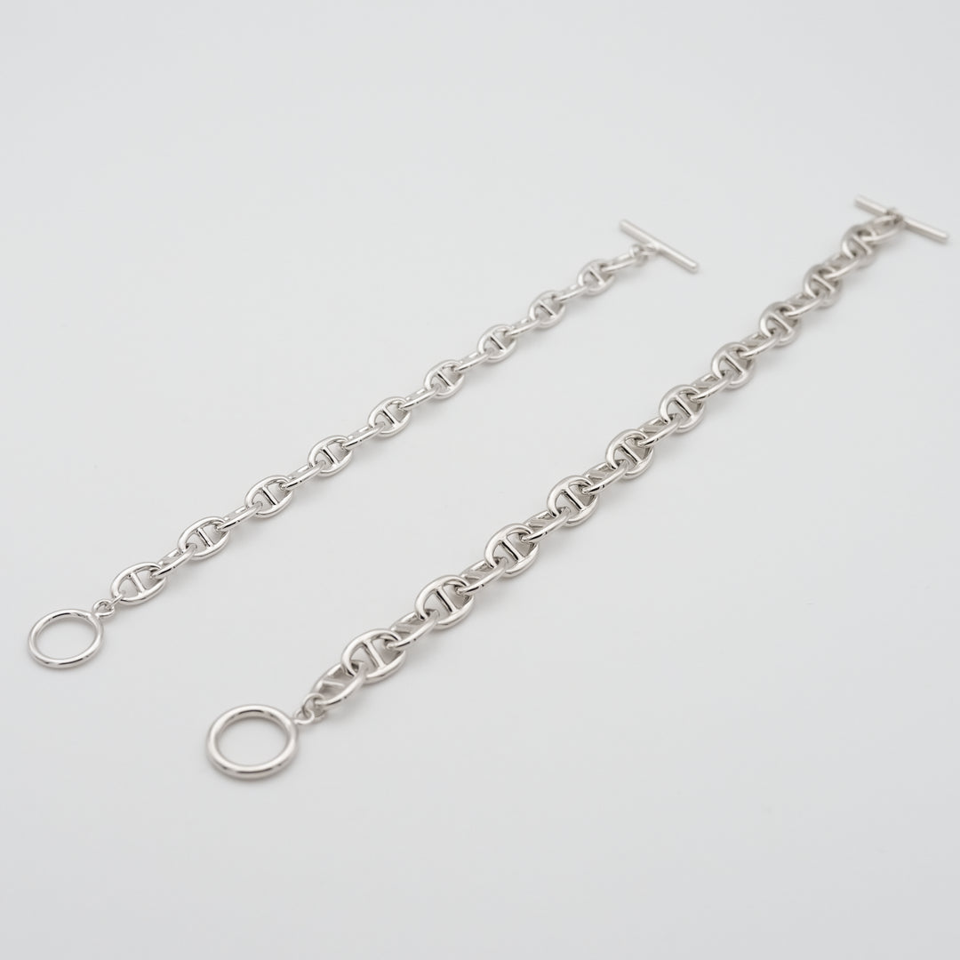 【ペア商品】Chaine bracelet & Lily Chaine bracelet 【SILVER925】