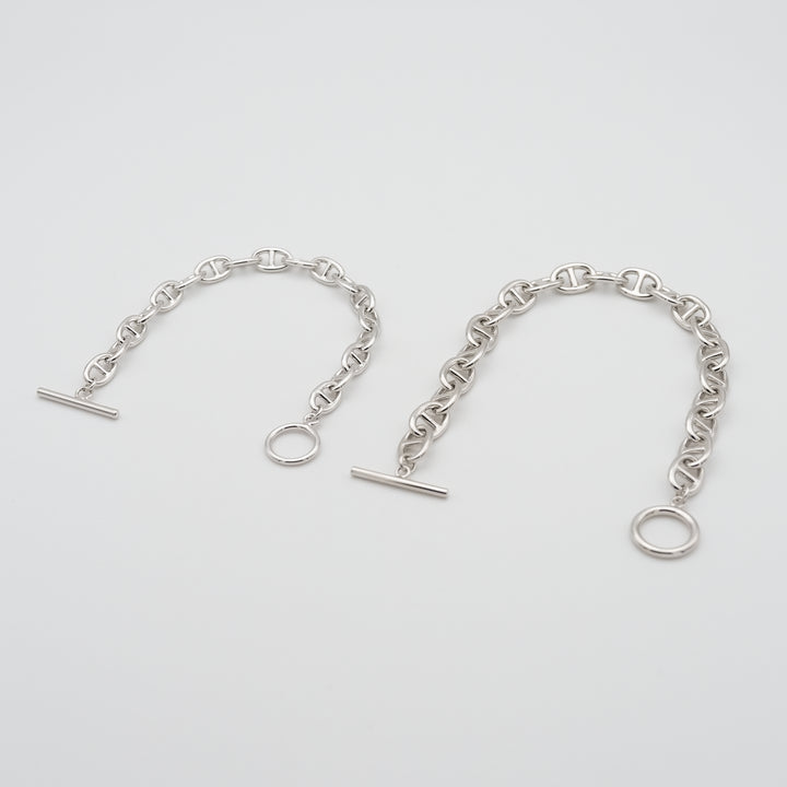 [Pair product] Chain bracelet<silver925> &amp; Lily Chaine bracelet <silver925></silver925></silver925>