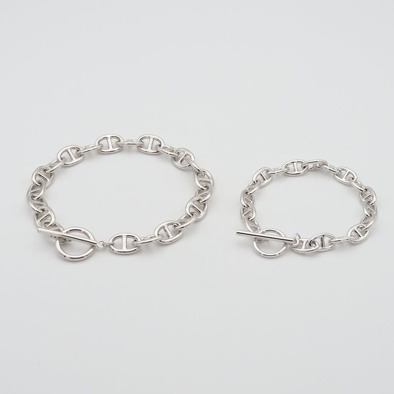 【ペア商品】Chaine bracelet & Lily Chaine bracelet 【BRASS】