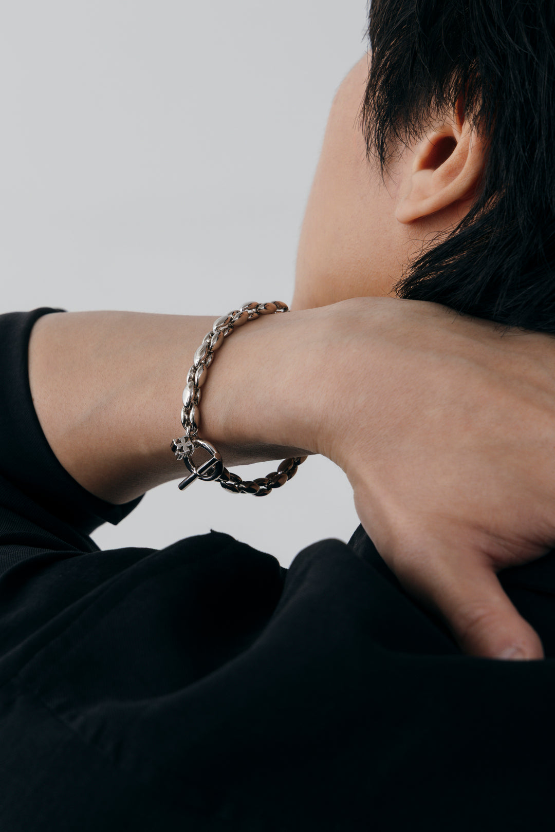 oval link bracelet【brass】