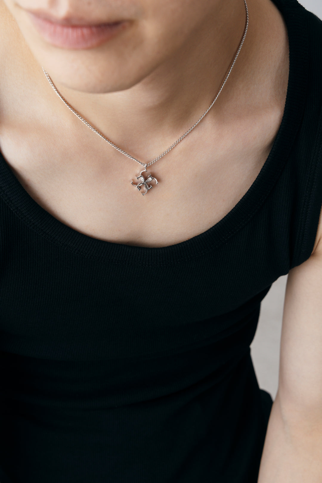 cross logo necklace【pair Item】