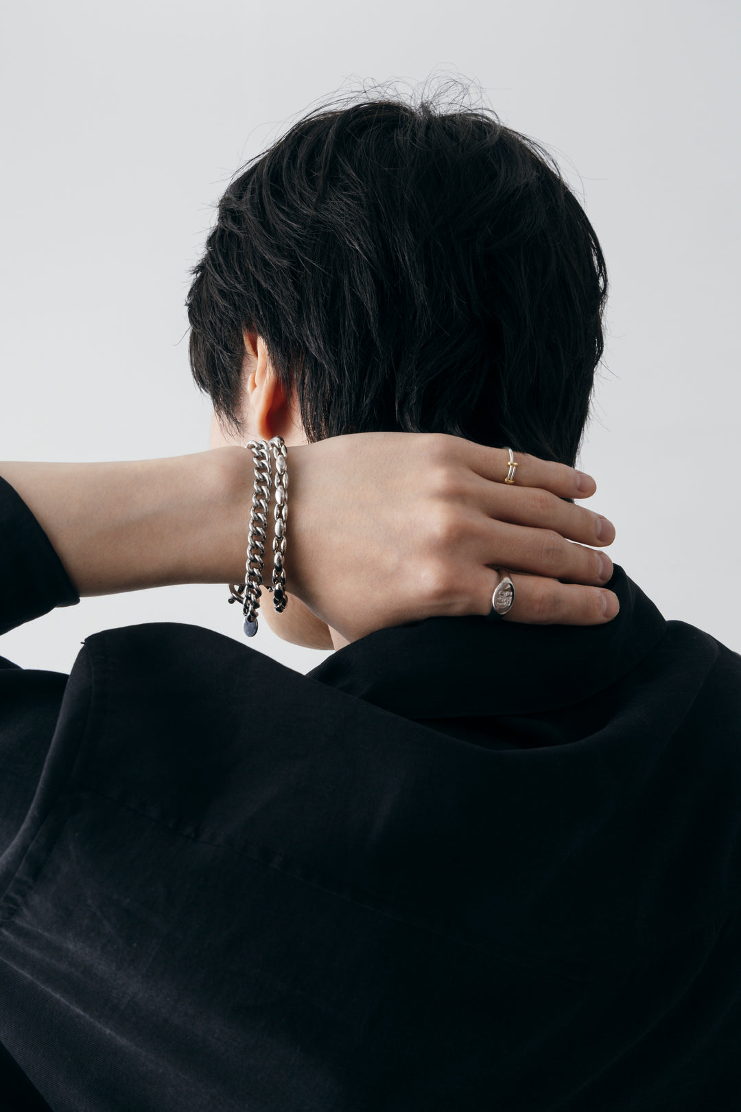oval link bracelet【brass】