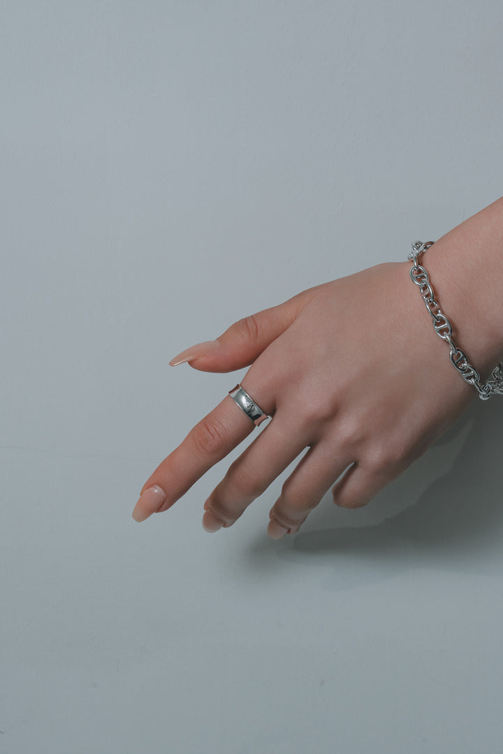 Star signet ring - Hers