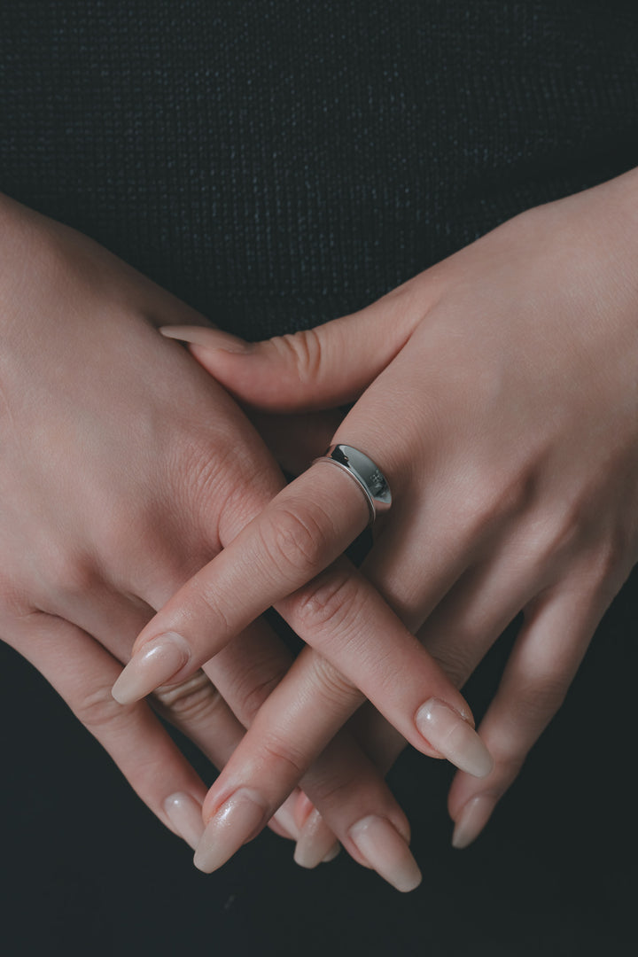 Star signet ring - Hers