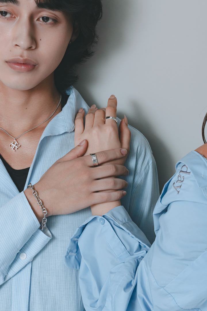 【Pair Item】Star signet ring
