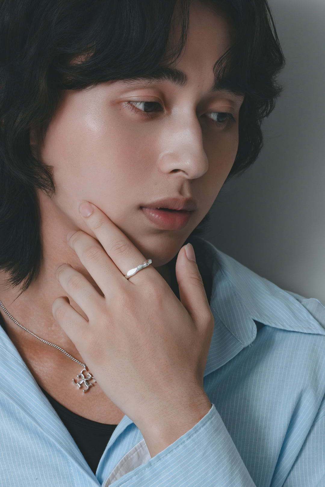 Chic plate ring