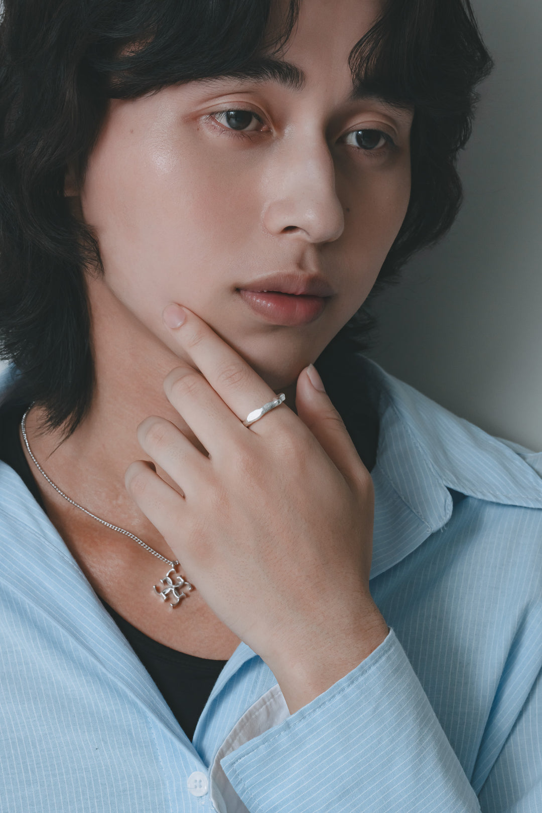 Chic plate ring