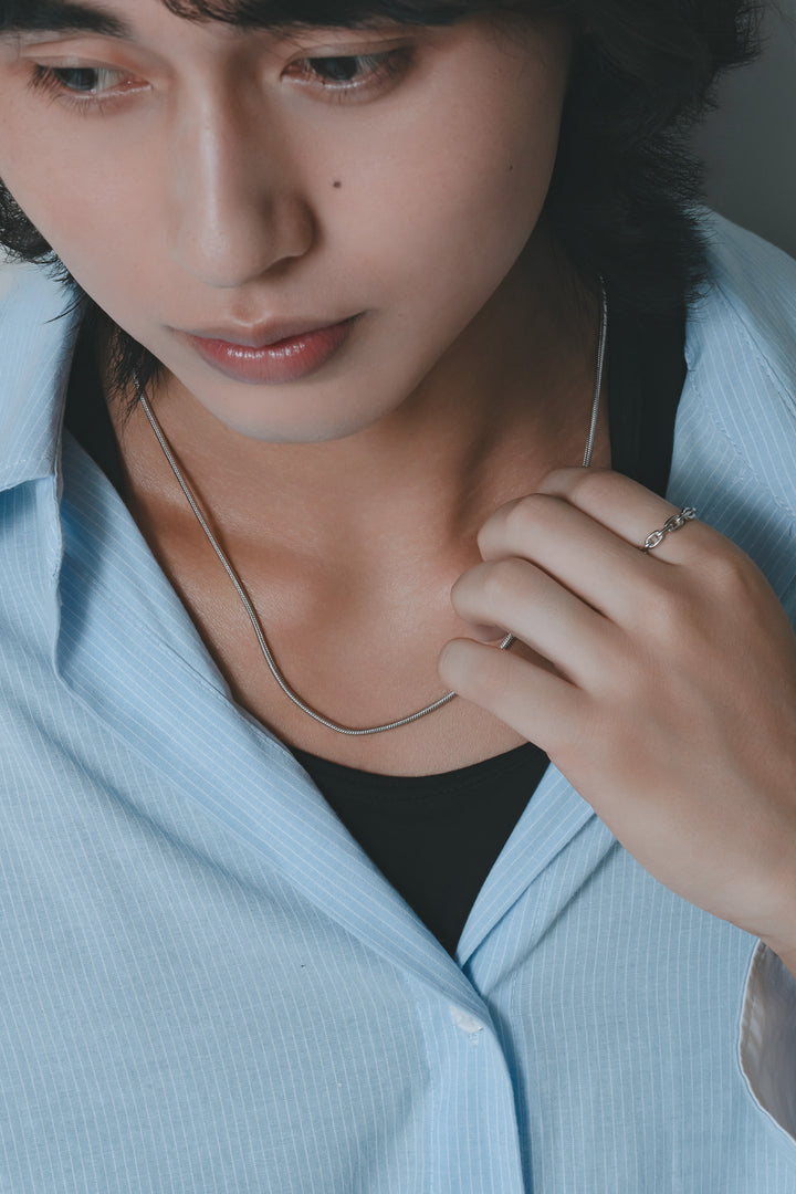 Linked chain ring【在庫わずか】