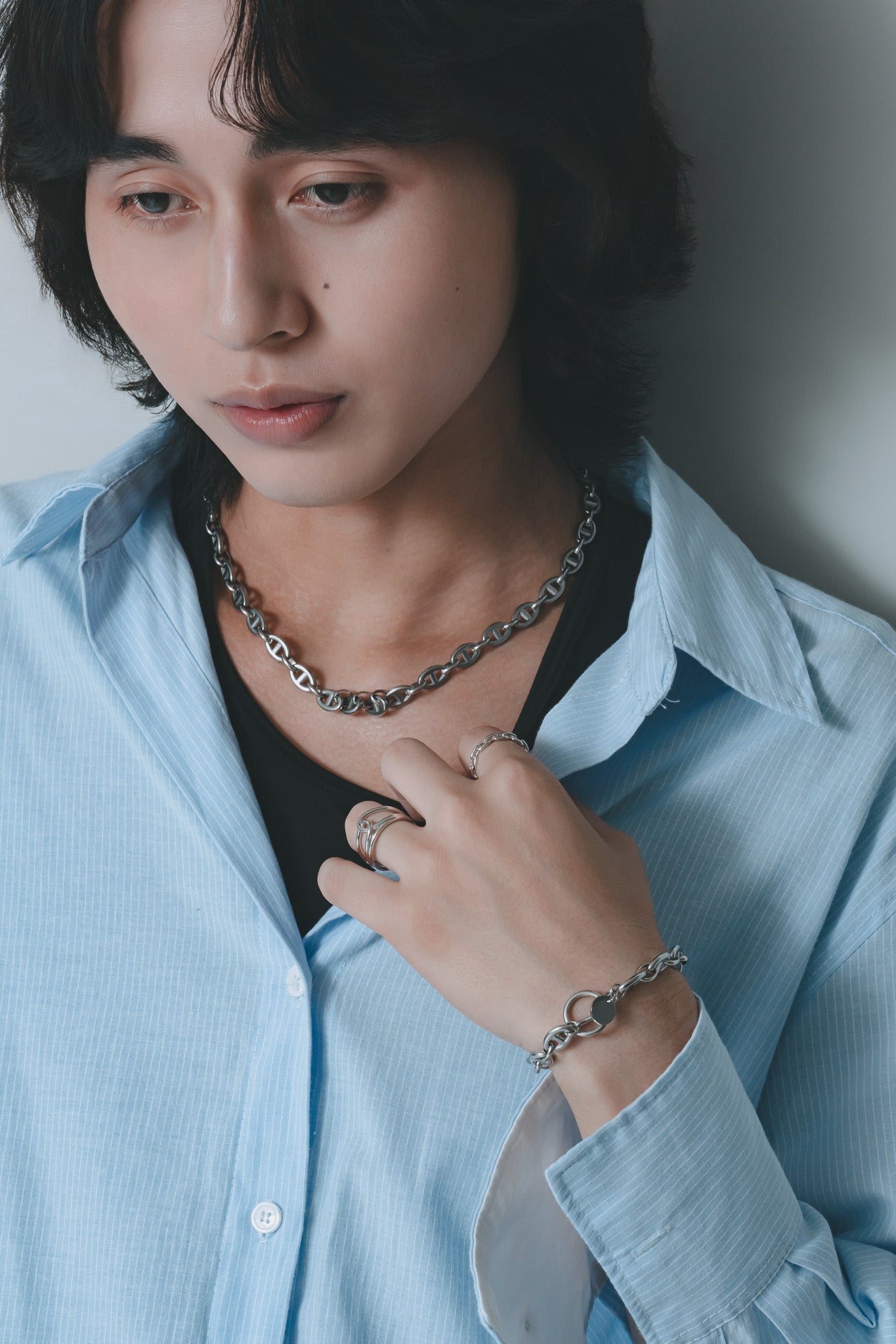 GRAiL ネックレス Cross logo necklace – GRAiL