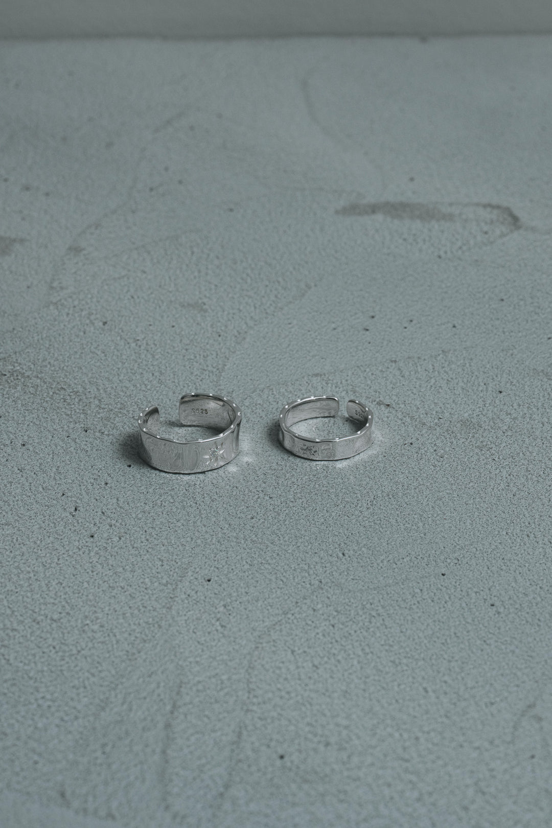 【Pair Item】Star signet ring
