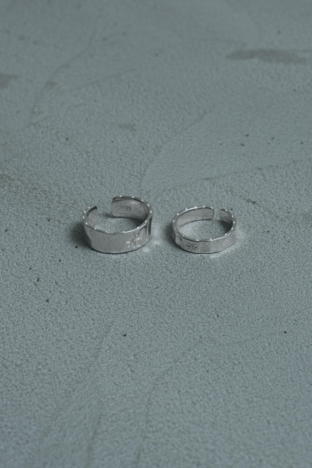 【Pair Item】Star signet ring