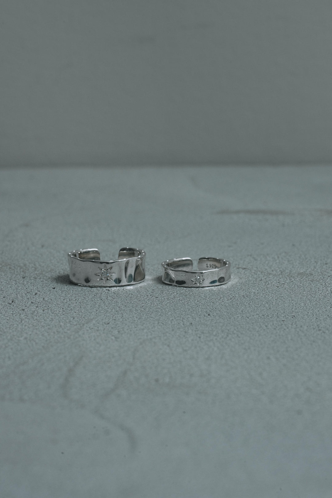 【Pair Item】Star signet ring