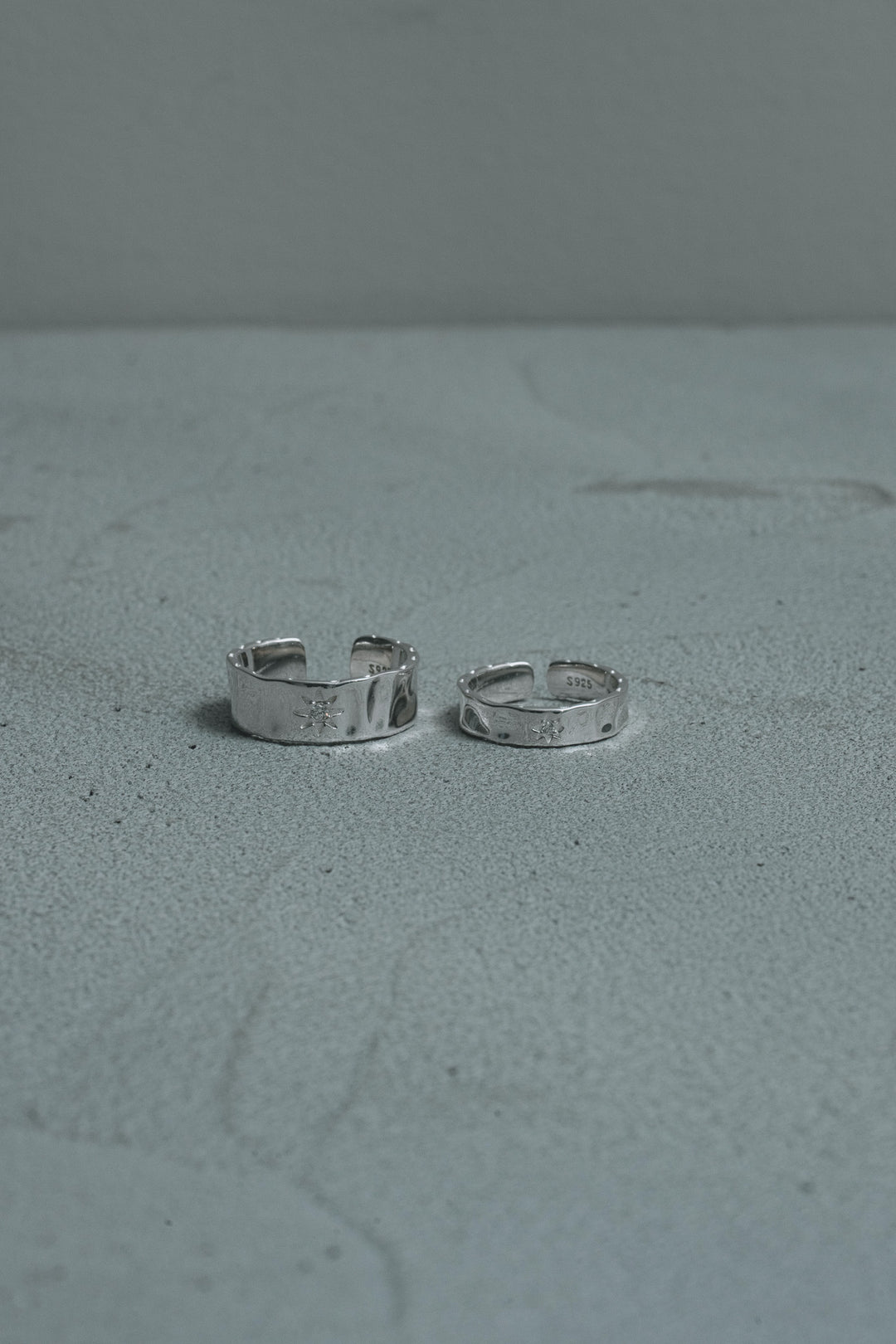 【Pair Item】Star signet ring