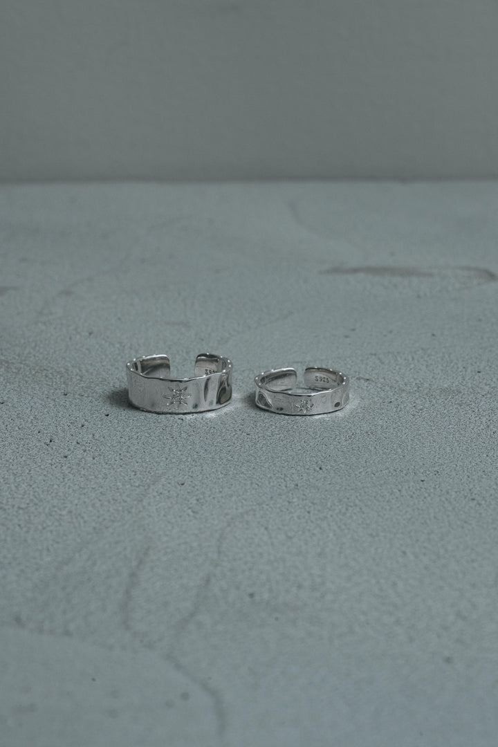 【Pair Item】Star signet ring