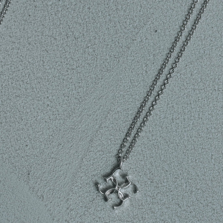 Cross logo necklace 